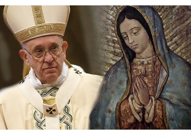 Papa Francisco celebrará Missa na festa de Guadalupe em São Pedro Papa Francisco celebrará Missa na festa de Guadalupe em São Pedro